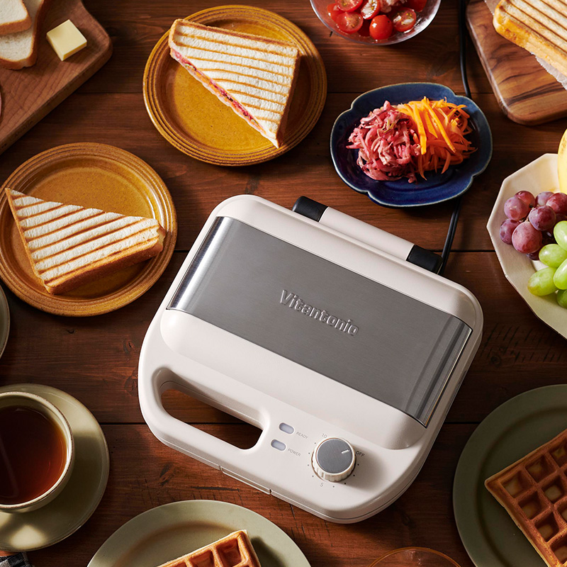 ビタントニオ（Vitantonio） ワッフル＆ホットサンドベーカーVWH-600
