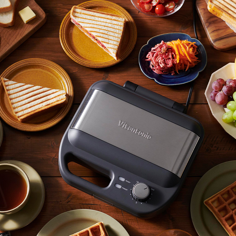 ビタントニオ（Vitantonio） ワッフル＆ホットサンドベーカーVWH-600
