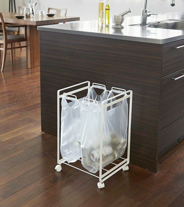 tower 特典付 山崎実業 分別ダストワゴン タワー 2分別 公式 分別