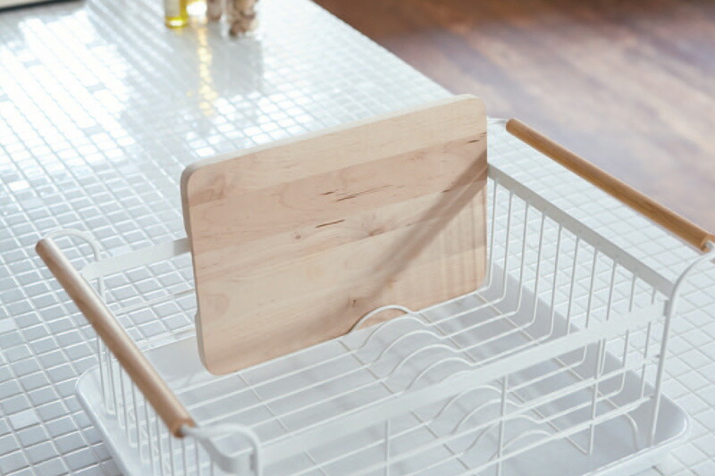 山崎実業 食器乾燥ラック 水切りバスケット ト...の詳細画像4