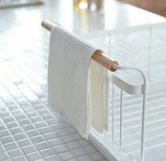 山崎実業 食器乾燥ラック 水切りバスケット ト...の詳細画像5