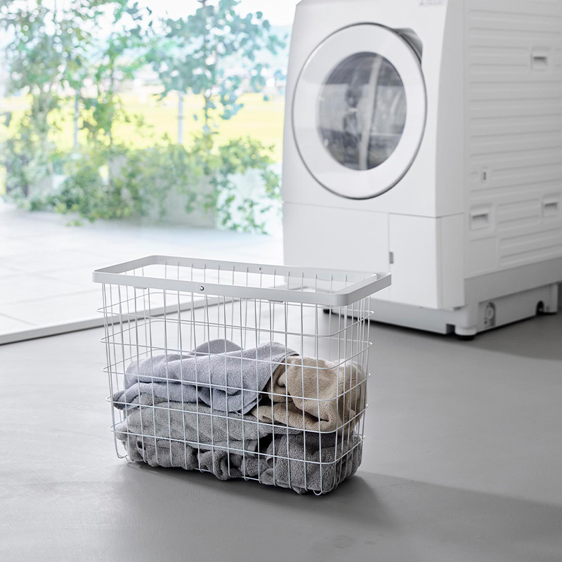 tower 特典付 山崎実業 ランドリーワイヤーバスケット タワー スリム L