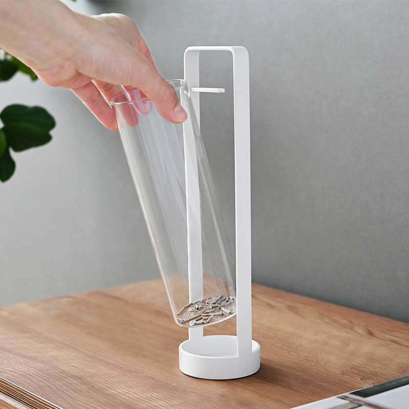 tower 特典付 山崎実業 お香スタンド タワー 灰飛び防止カバー付き