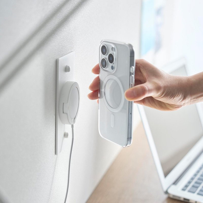 tower 特典付 山崎実業 ウォールスマートフォン充電ホルダー タワー