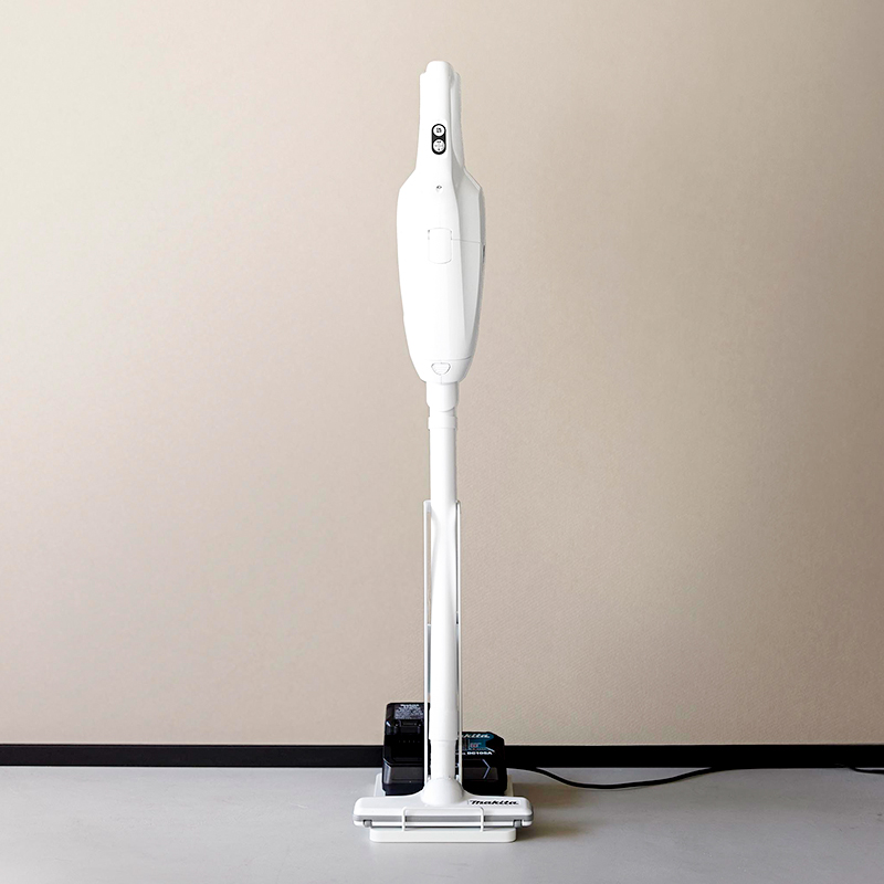 tower 山崎実業 スティッククリーナー紙パック＆充電器収納スタンド