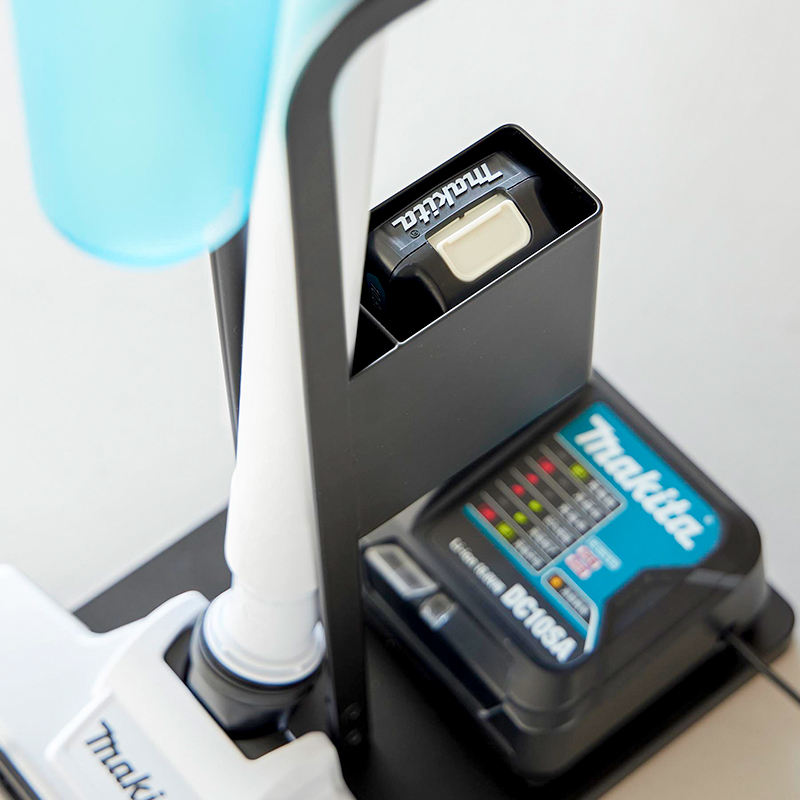 tower 山崎実業 スティッククリーナー紙パック＆充電器収納スタンド