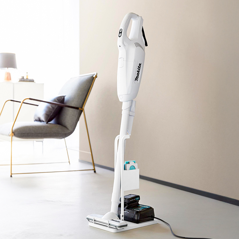 tower 特典付 山崎実業 スティッククリーナー紙パック＆充電器収納