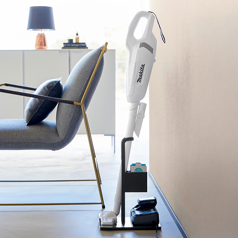 tower 特典付 山崎実業 スティッククリーナー紙パック＆充電器収納