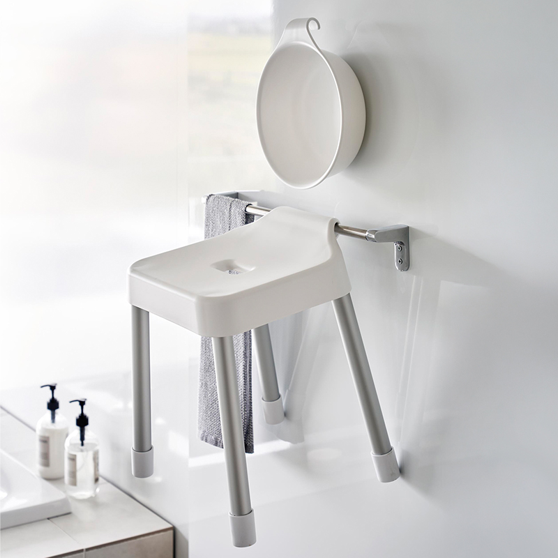 山崎実業 特典付 引っ掛け風呂イス ミスト SH40 マグネット＆引っ掛け