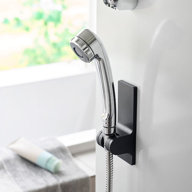 特典付 山崎実業 角度が調節できるマグネットシャワーホルダー タワー tower 公式 シャワーヘッド 角度調整 白 黒 10286 10287 新商品 | tower | 06