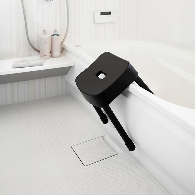 山崎実業 特典付 マグネット風呂イス ミスト SH40 MIST 座面高40cm