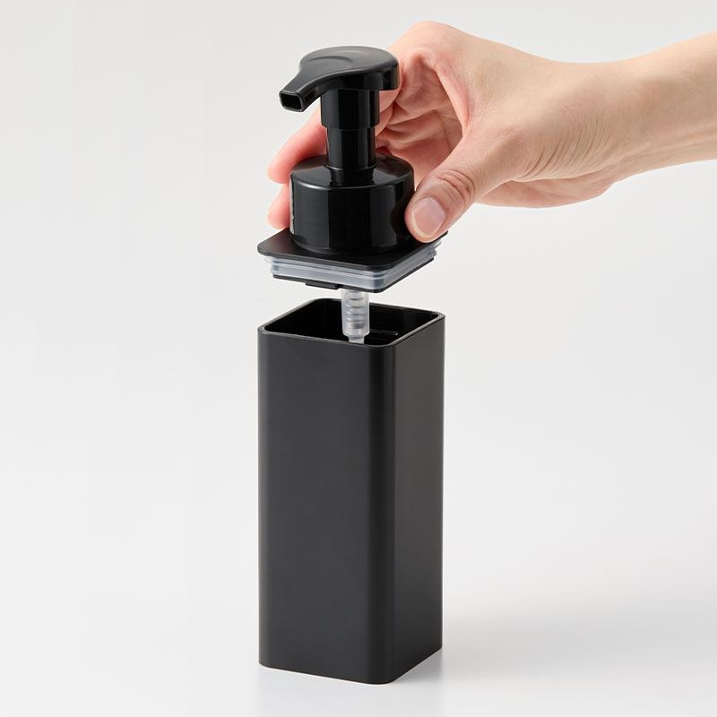 tower 特典付 山崎実業 シンクカゴに入るスリムディスペンサー タワー