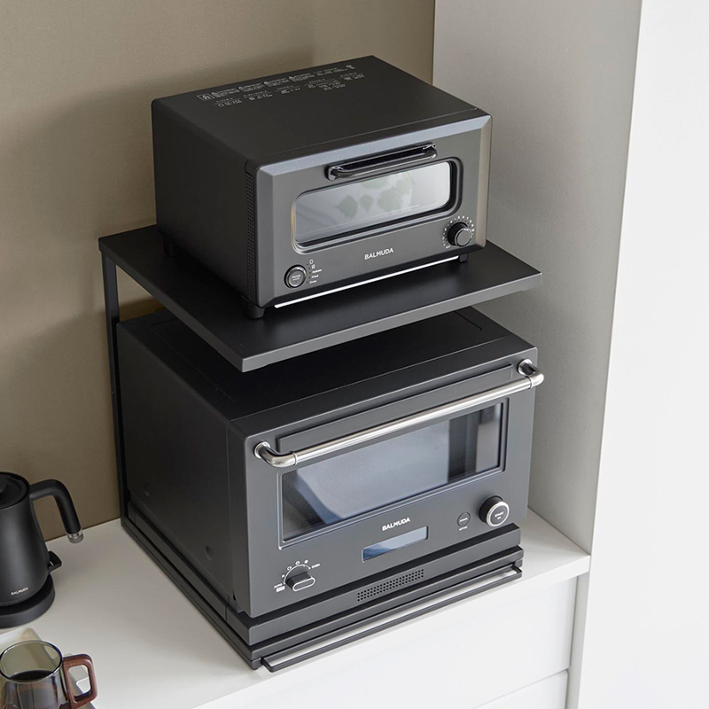 tower 特典付 山崎実業 スライドテーブル付きキッチン家電下ラック