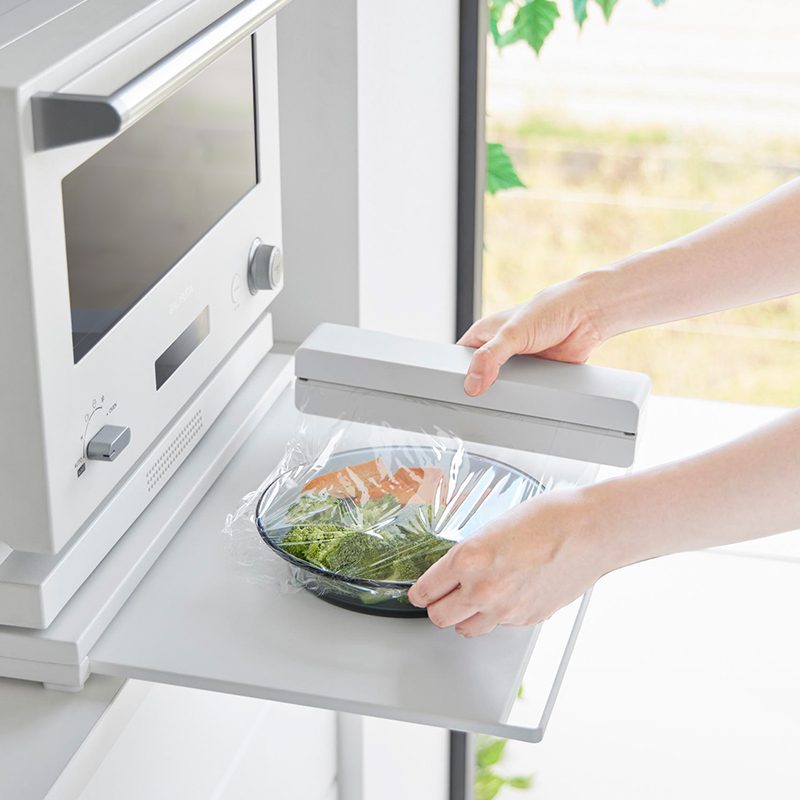tower 特典付 山崎実業 スライドテーブル付きキッチン家電下ラック