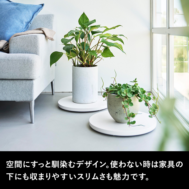 tower 山崎実業 薄型台車 タワー ラウンド L ラウンド台車 キャスター