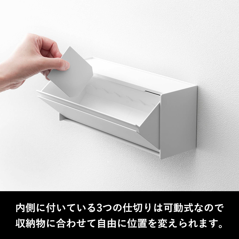山崎実業 ウォール洗面収納ケース タワー 石こ...の詳細画像4
