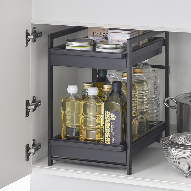 tower 特典付 山崎実業 シンク下スライドラック タワー 2段 公式