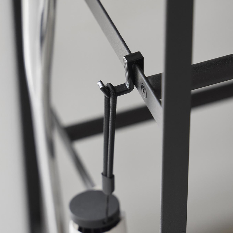 tower 山崎実業 天板付きシューズラック タワー 5段 キャスター付 W90