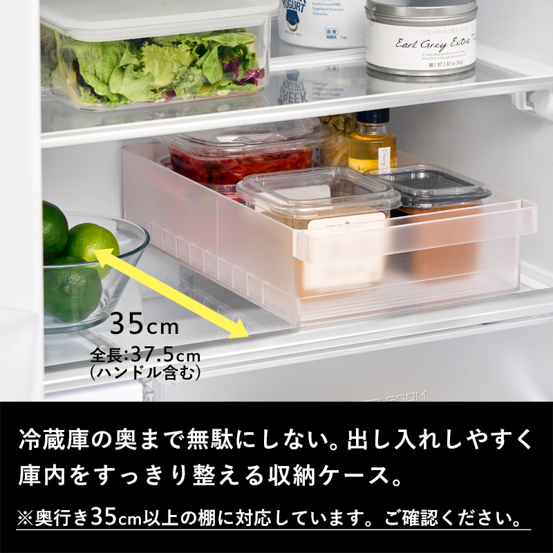 尺八 都山流 ケース付き 山崎実業 公式 冷蔵庫中ミニドリンク収納ケース 2個セット