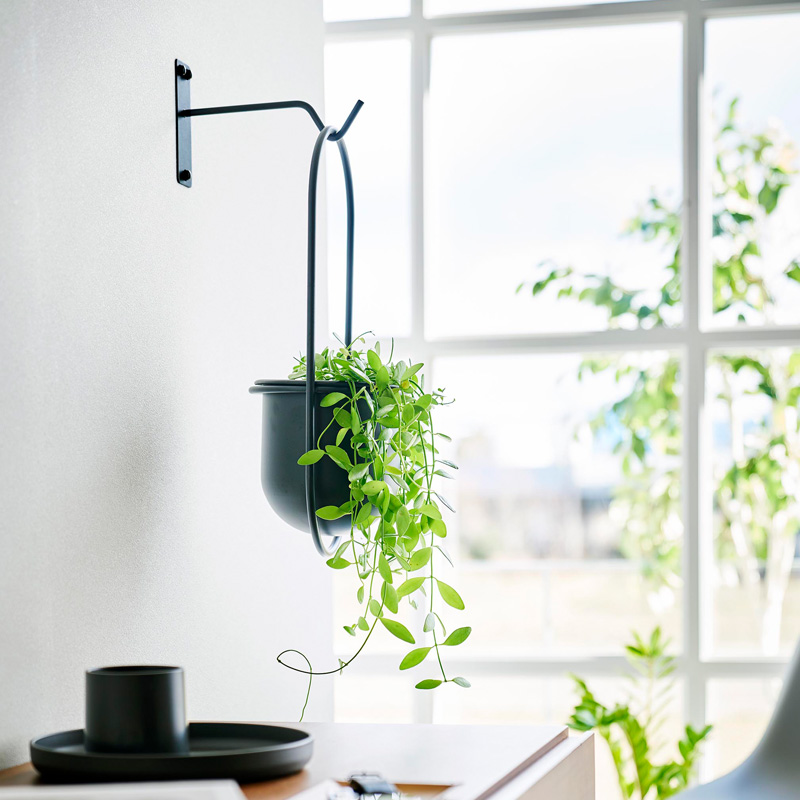 ハンギングフックセット　観葉植物　美品 tower 特典付 山崎実業 ウォールハンギンググリーンフック