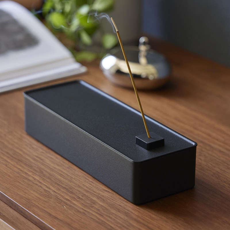 小物入れ（お香入れ） tower 山崎実業 お香収納ケース タワー ホワイト ブラック 1869