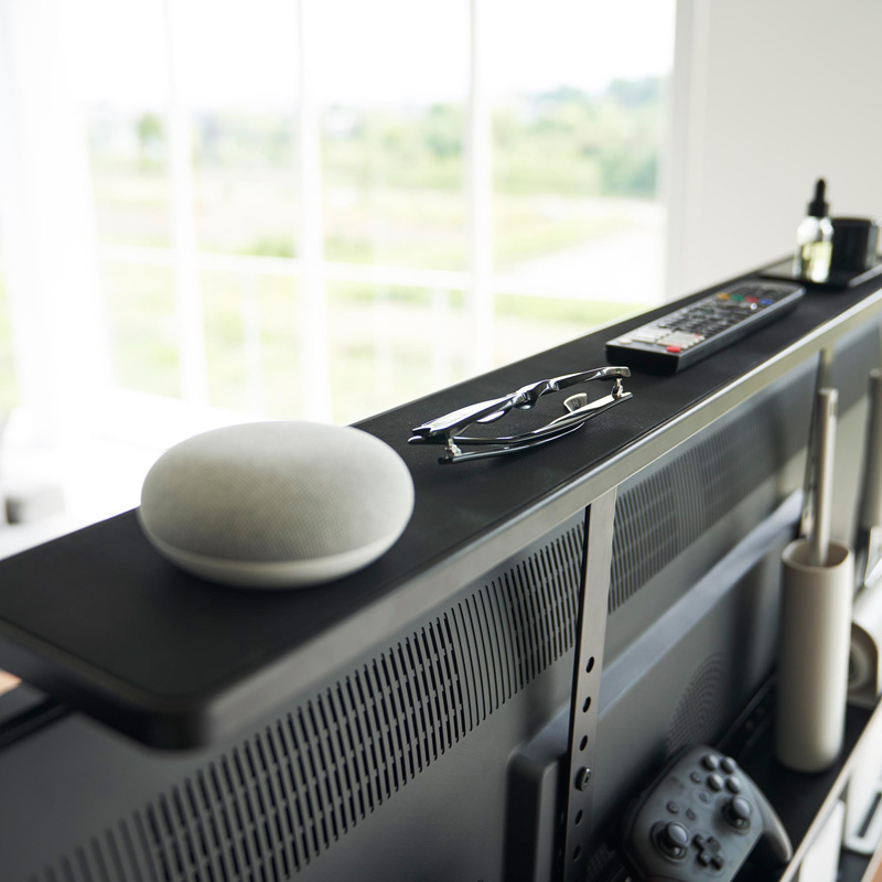 tower 特典付 山崎実業 テレビ上ラック スマート ワイド 100 smart