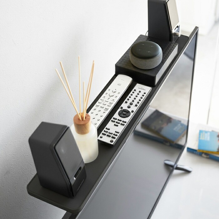 山崎実業 特典付 薄型テレビ上ラック スマート smart テレビ上収納