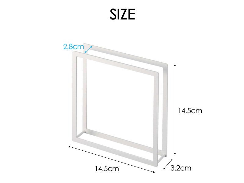 tower ナプキンホルダー ペーパーナプキンホルダー タワー ペーパーホルダー 紙ナプキン 収納 4384 4385 ホワイト ブラック シンプル  おしゃれ 山崎実業 :yj-4384:くらしのもり Yahoo!ショッピング店 - 通販 - Yahoo!ショッピング