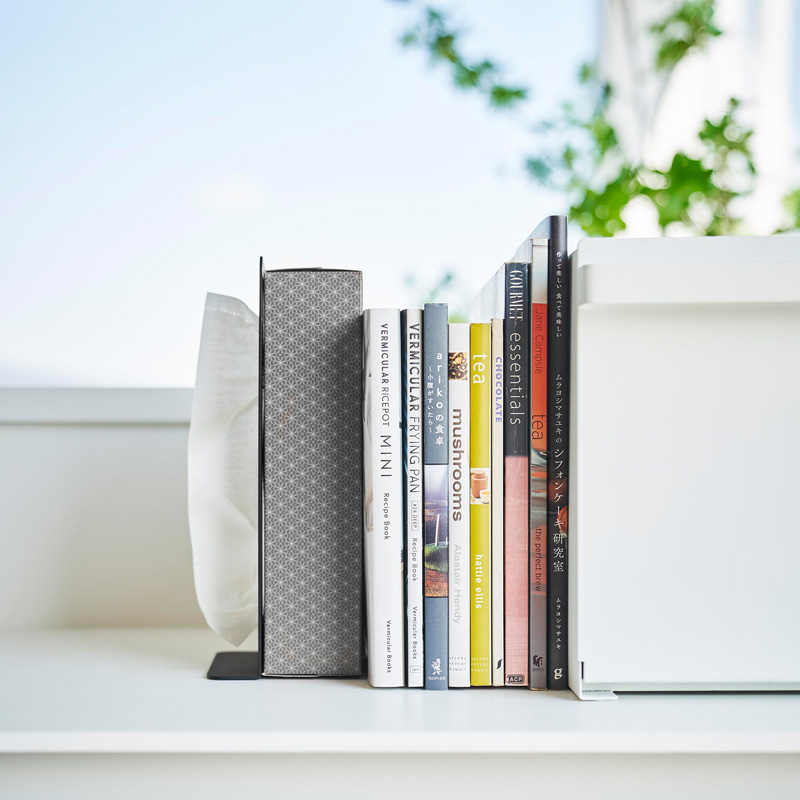 tower 山崎実業 ティッシュが引き出せるブックエンド タワー 公式