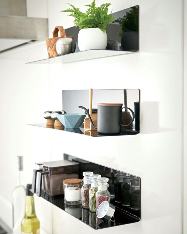 tower 山崎実業 マグネットキッチン棚 ワイド タワー 公式 台所 物置き