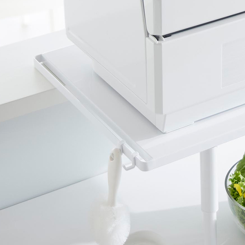 tower 山崎実業 カウンターに載せられる伸縮食洗機ラック タワー ハイ