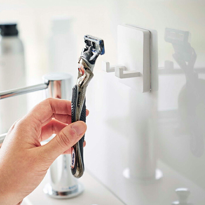 山崎実業 フィルムフック シェーバーホルダー ミスト MIST 剃刀