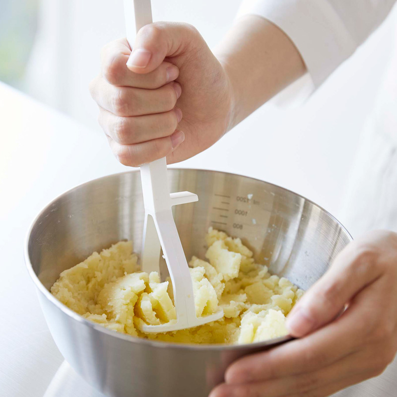 tower 特典付 山崎実業 シリコーンハンドル ポテトマッシャー タワー