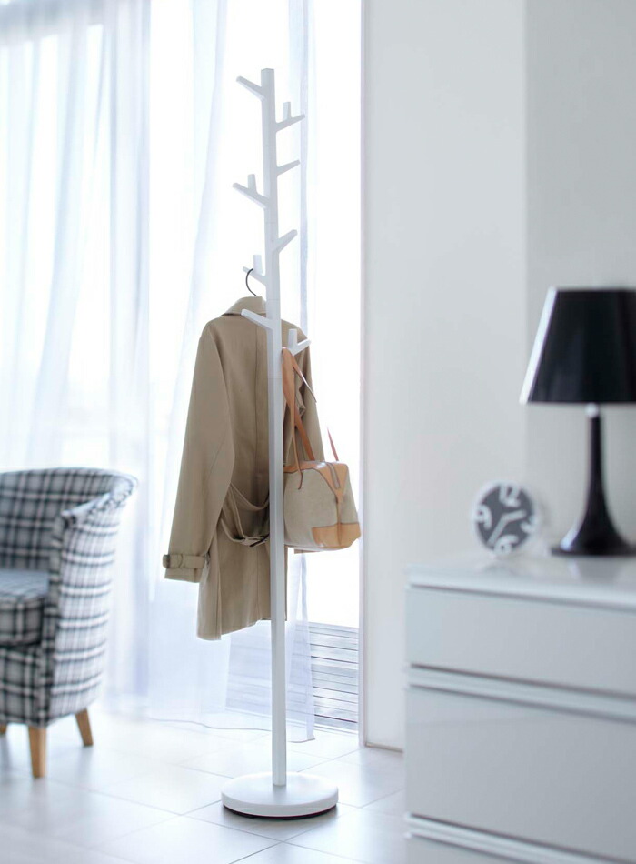 山崎実業 特典付 ポールハンガー ブランチ BRANCH スタンドハンガー