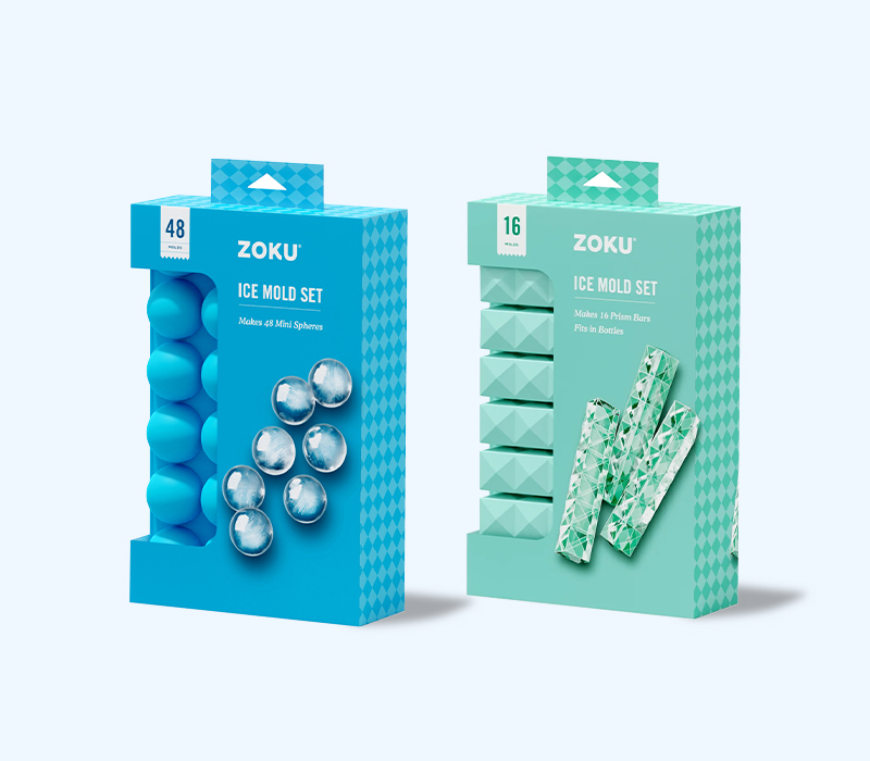 ZOKU（ゾク） 特典付 アイスモールド Mini Spheres / Prism Bottle
