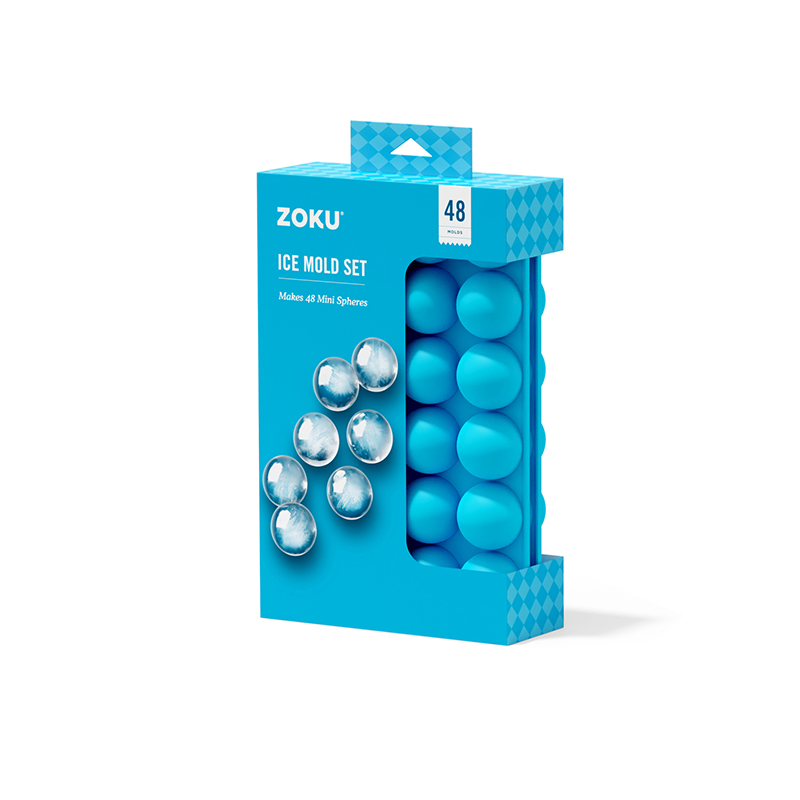 ZOKU（ゾク） 特典付 アイスモールド Mini Spheres / Prism Bottle