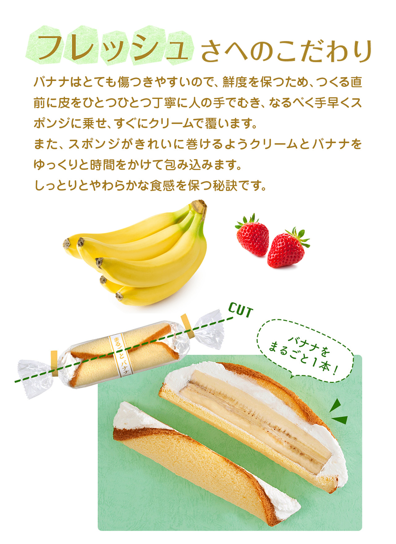 ビッグまるごとバナナ＆いちご