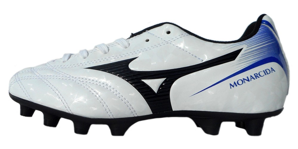 MIZUNO（ミズノ） モナルシーダ 2 FS MD(ホワイト×ブラック) MONARCIDA ジュニア用サッカースパイクシューズ ミズノ