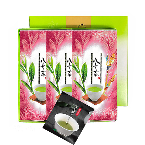 お茶 八女茶 ギフト 緑茶 煎茶 茶葉 100g 3本 F3-30 八女茶の里 : 八女