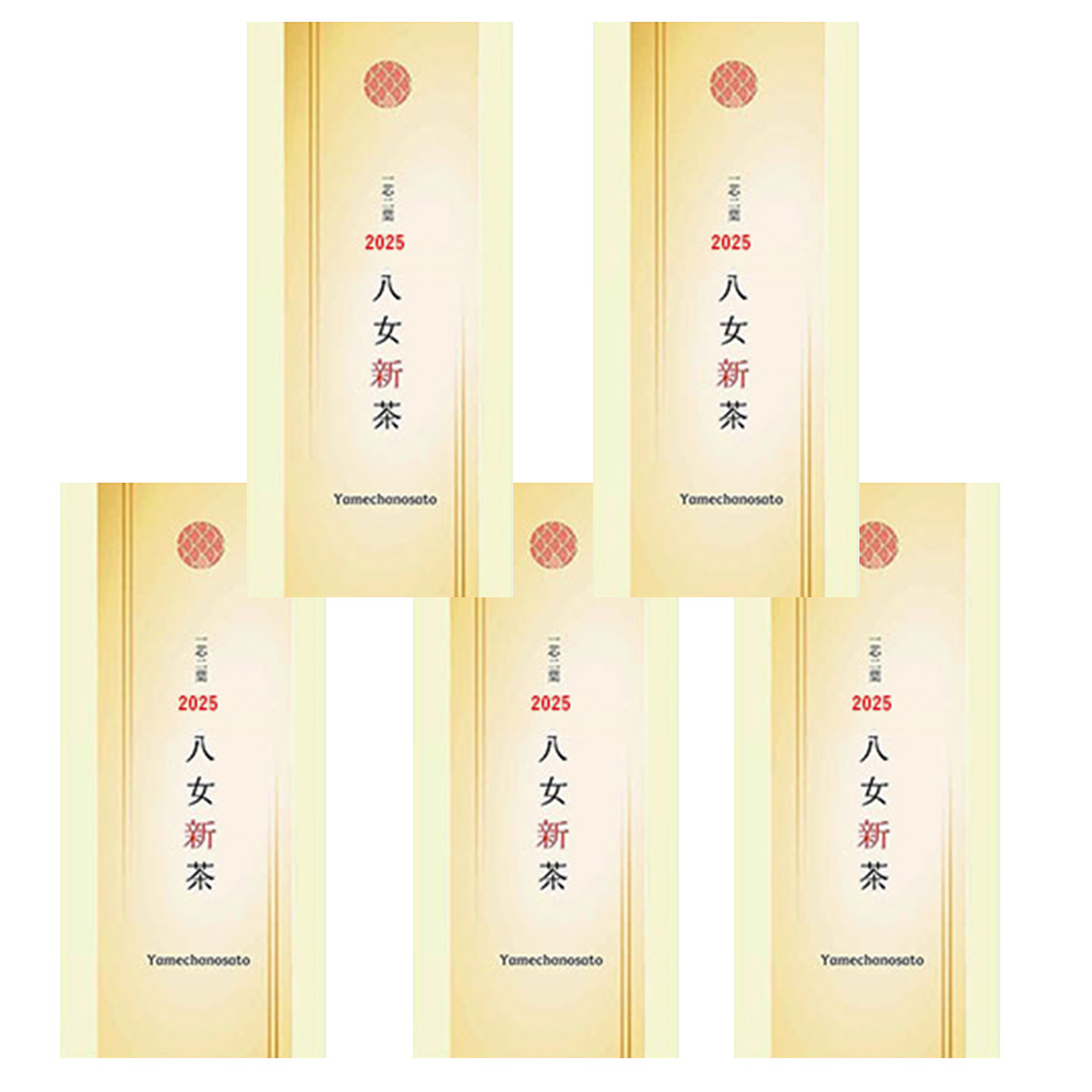 Yahoo! Yahoo!ショッピング(ヤフー ショッピング)2025年度 新茶 八女茶 お茶 日本茶 緑茶 専門店 茶葉100ｇ S-15 5本 お買い得 セット 八女茶の里