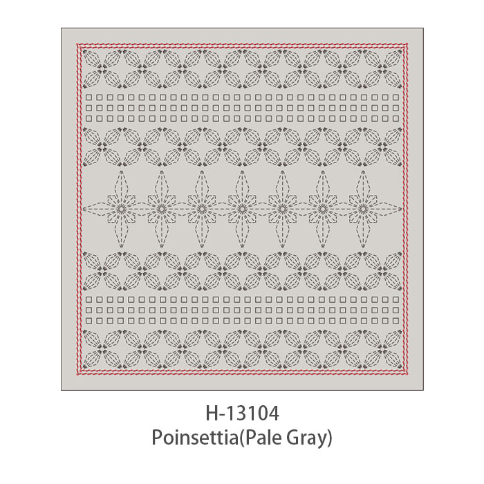 刺し子 花ふきん 布 さしこ Olympus(オリムパス) 刺し子キット 花ふきん La bouquetiere(ラ・ブケティエル) - 花売りの少女 -