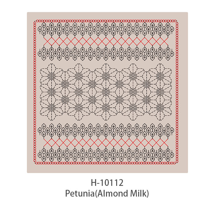 刺し子 花ふきん 布 さしこ Olympus(オリムパス) 刺し子の花ふきん布パック  La bouquetiere(ラ・ブケティエル カラー) 