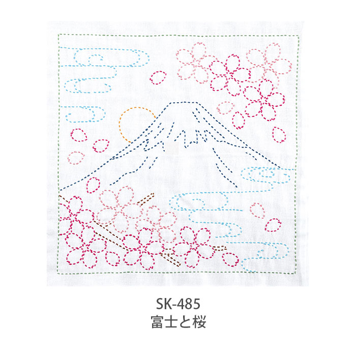 Olympus 刺し子 花ふきん 布 さしこ Olympus(オリムパス) 刺し子