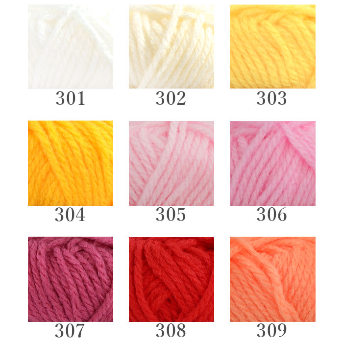 毛糸 並太 MOTOHIRO(元廣) シェリー 抗菌アクリル 並太 5玉セット 秋冬