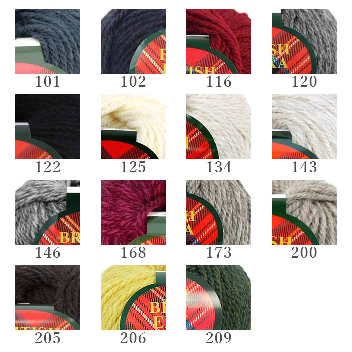 毛糸 極太 ウール 100％ パピー / Puppy(パピー) ブリティッシュエロイカ 秋冬