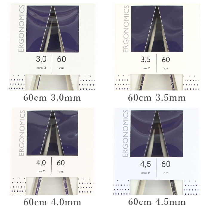 輪針 編み針 / Prym(プリム) 60cm輪針 3.0mm〜4.5mm ERGONOMICS(エルゴノミック)