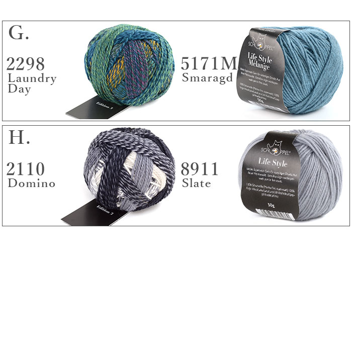 編み物 キット 毛糸 編み図 SCHOPPEL(ショッペル) Edition3とLife Style solidcolorのKinka Shawl(キンカショール) 柳屋 Bernd Kestler(ベルンド・ケストラー) コラボ