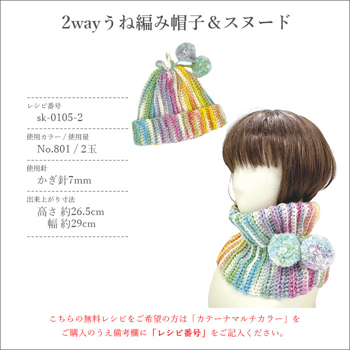 毛糸 段染め ウール 5玉 まとめ買い SKI YARN(スキー毛糸) カテーナ