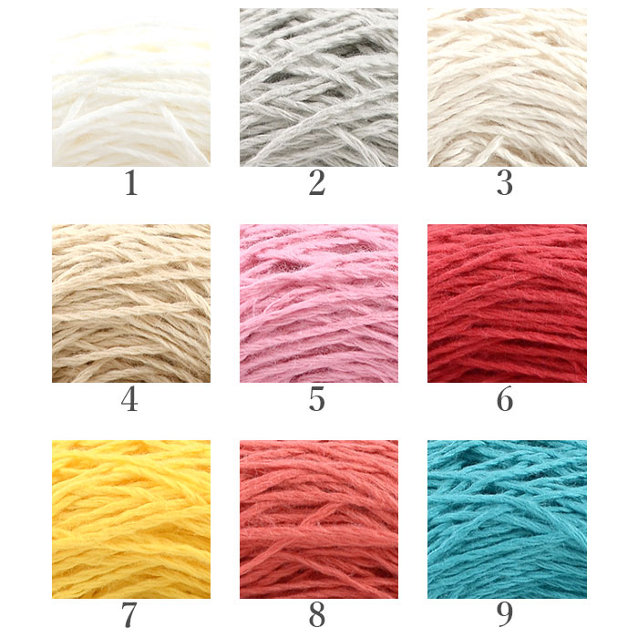 YANAGIYARN（ヤナギヤーン） 毛糸 抗菌 防臭 綿 Clean Cotton(クリーン