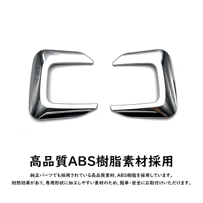 ホンダ 新型 WR-V DG系 パーツ フロントフォグランプ ガーニッシュ